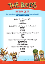 Hyena Quiz