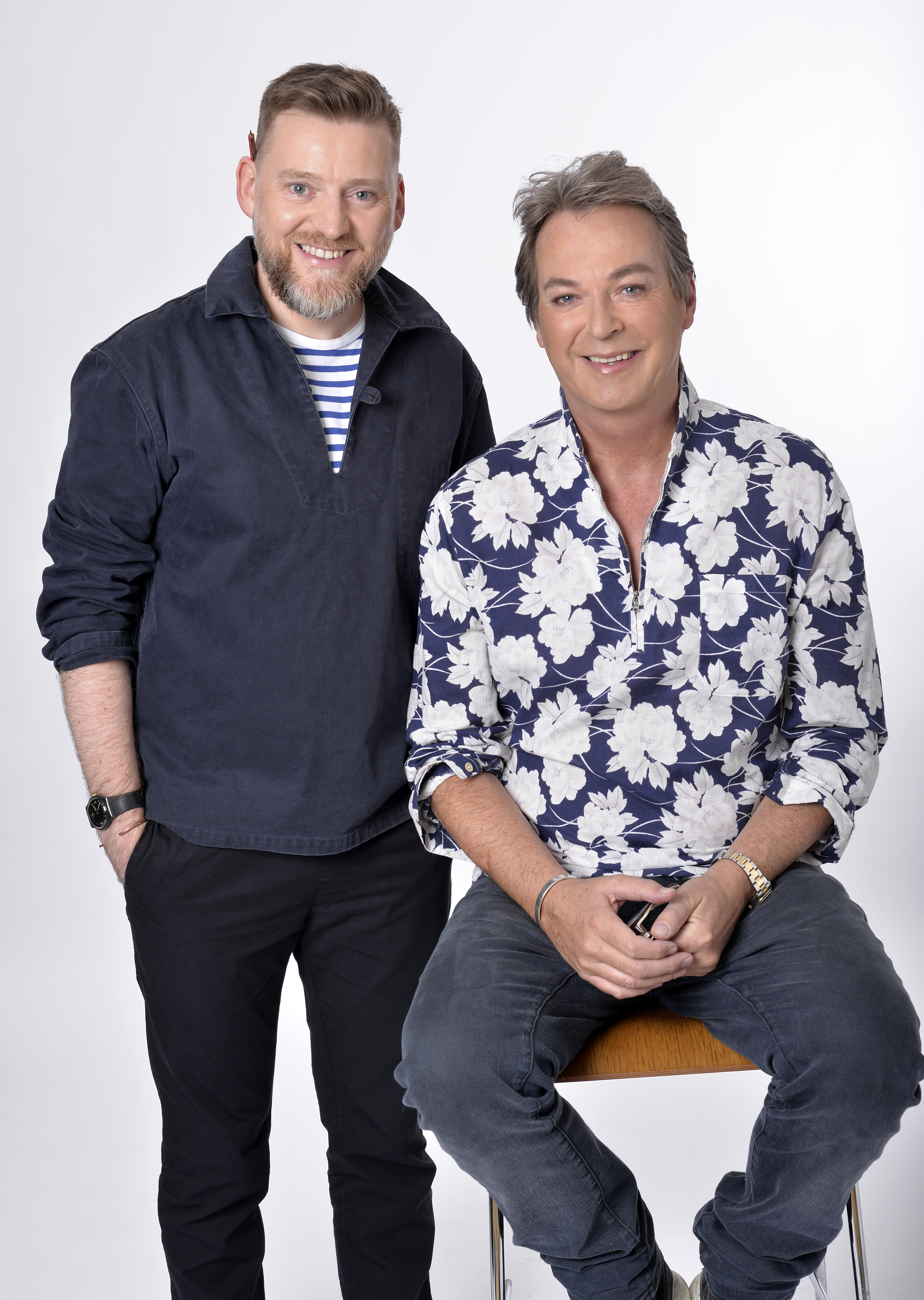 Julian Clary and David Roberts Photo